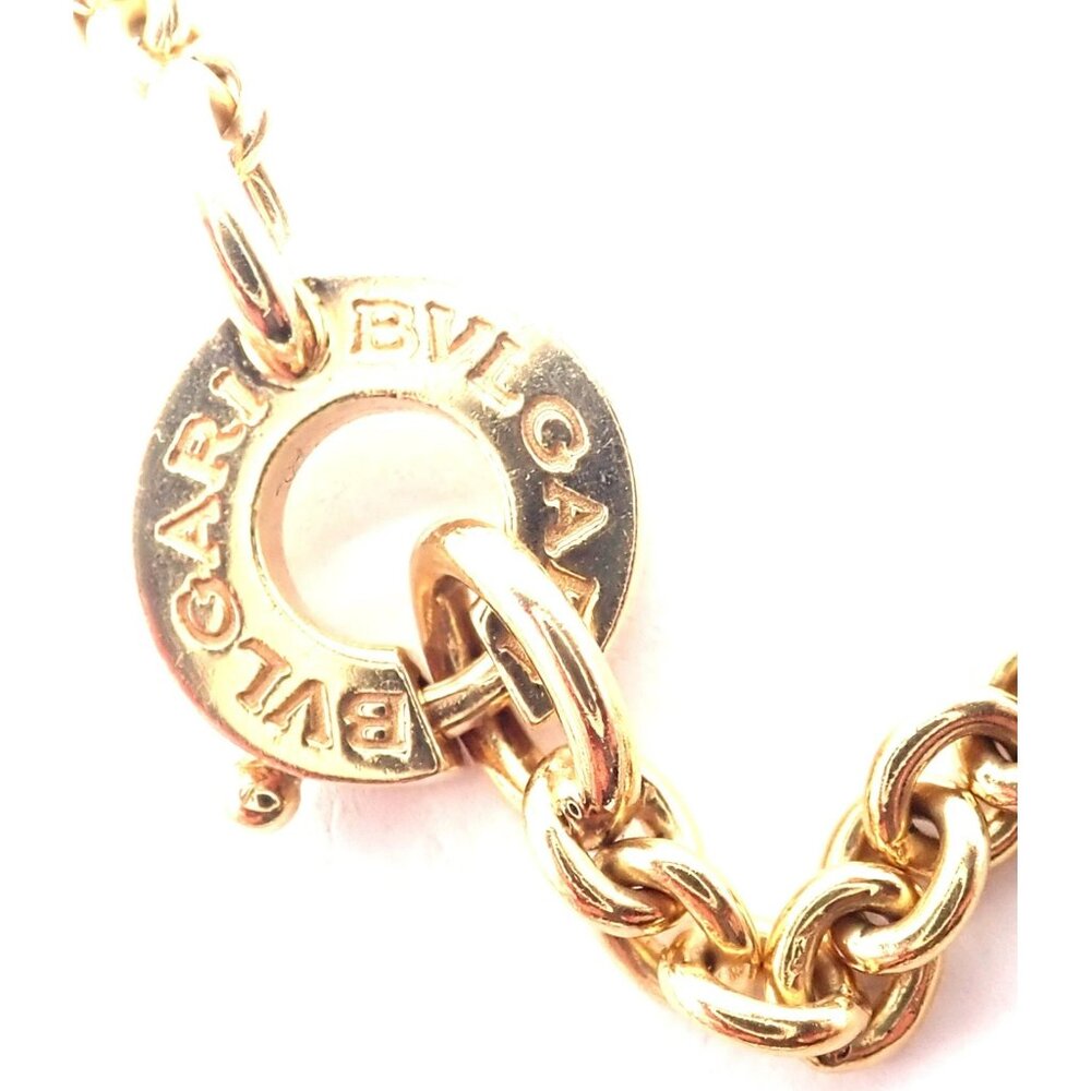 Rare! Bvlgari Bulgari 18k Yellow Gold Antique Coin Monete 38" Long Link Necklace - Picture 7 of 15